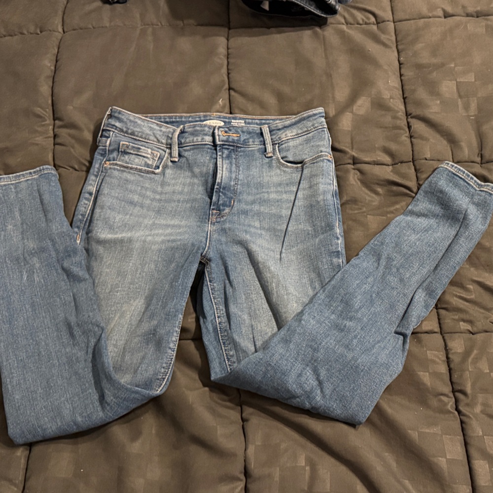 Old Navy Women's Blue Jeans 6 short